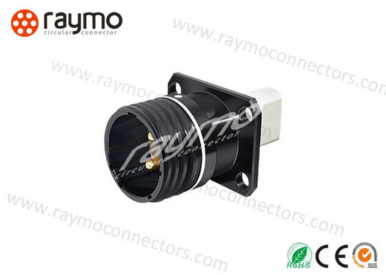 Heavy-Duty Waterproof Power Connector Panel Mount Socket Miniature Size
