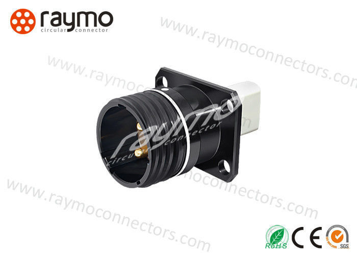 Heavy-Duty Waterproof Power Connector Panel Mount Socket Miniature Size