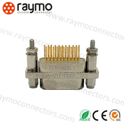 Η σειρά J30J Micro-D MIL-Spec 0.1-15 mm2 Wire Section Area Αδιάβροχος σύνδεσμος ρεύματος IP67