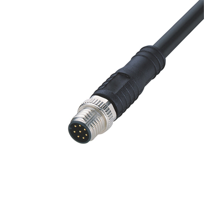 IP67 αδιάβροχος κυκλικός συνδετήρας αισθητήρων συνδετήρων φορμαρισμένος TPU M8